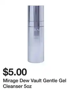 Five Below Mirage Dew Vault Gentle Gel Cleanser 5oz offer