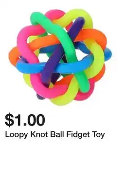 Five Below Loopy Knot Ball Fidget Toy offer