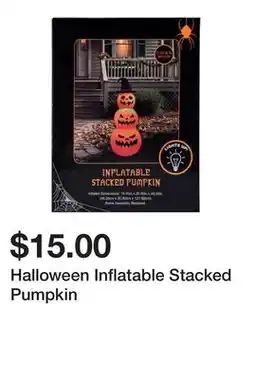 Five Below Halloween Inflatable Stacked Pumpkin offer