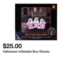 Five Below Halloween Inflatable Boo Ghosts offer