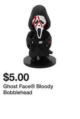 Five Below Ghost Face Bloody Bobblehead offer