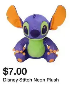 Five Below Disney Stitch Neon Plush offer