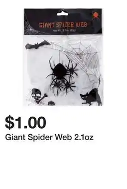 Five Below Giant Spider Web 2.1oz offer