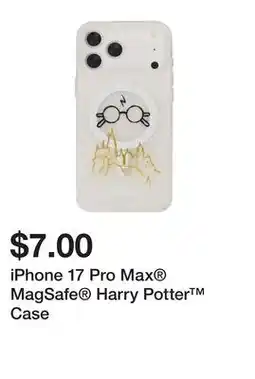 Five Below iPhone 17 Pro Max MagSafe Harry Potter Case offer