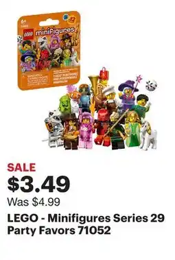 Best Buy LEGO - Minifigures Series 29 Party Favors 71052 offer
