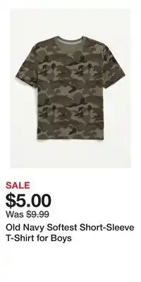 Old Navy Old Navy Softest Short-Sleeve T-Shirt for Boys offer