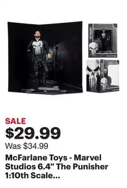 Best Buy McFarlane Toys - Marvel Studios 6.4 The Punisher 1:10th Scale Collectible offer