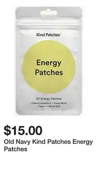 Old Navy Old Navy Kind Patches Energy Patches offer