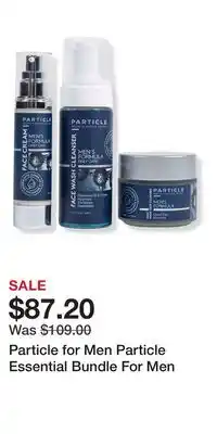 Ulta Beauty Particle for Men Particle Essential Bundle For Men offer