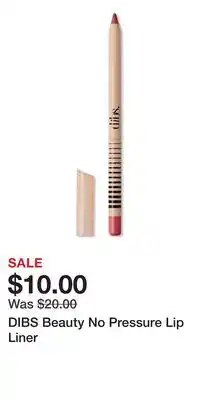 Ulta Beauty DIBS Beauty No Pressure Lip Liner offer