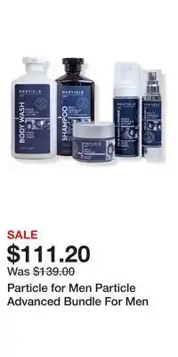 Ulta Beauty Particle for Men Particle Advanced Bundle For Men offer