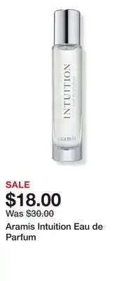 Ulta Beauty Aramis Intuition Eau de Parfum offer