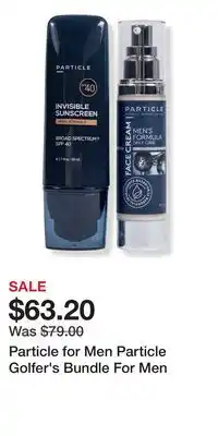 Ulta Beauty Particle for Men Particle Golfer's Bundle For Men offer