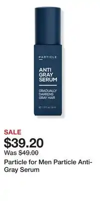 Ulta Beauty Particle for Men Particle Anti-Gray Serum offer