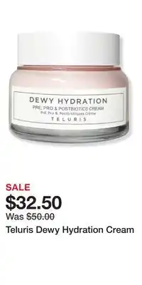 Ulta Beauty Teluris Dewy Hydration Cream offer