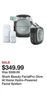 Ulta Beauty Shark Beauty FacialPro Glow At Home Hydro-Powered Facial System offer