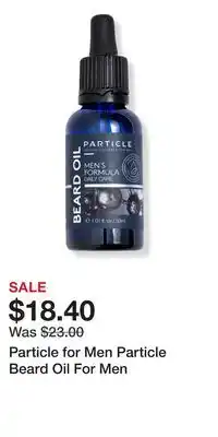 Ulta Beauty Particle for Men Particle Beard Oil For Men offer