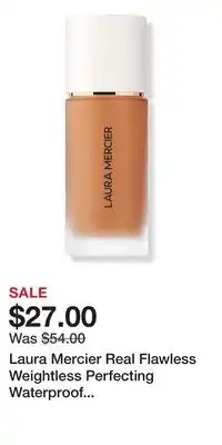 Ulta Beauty Laura Mercier Real Flawless Weightless Perfecting Waterproof Foundation offer