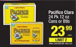 Super King Markets Pacifico Clara offer
