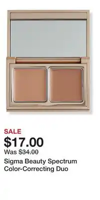 Ulta Beauty Sigma Beauty Spectrum Color-Correcting Duo offer