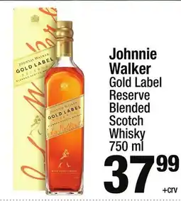Super King Markets Johnnie Walker Gold Label Reserve Blended Scotch Whisky offer