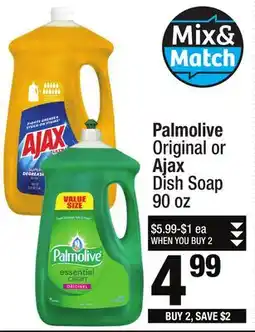 Super King Markets Palmolive Original or Ajax Dish Soap offer