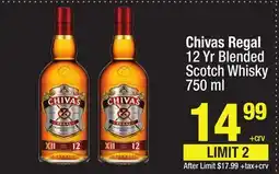 Super King Markets Chivas Regal 12 Yr Blended Scotch Whisky offer