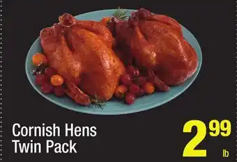 Super King Markets Cornish Hens Twin Pack offer