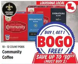 Rouses Community Coffee offer