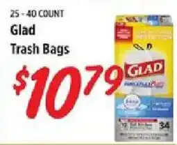 Rouses Glad Trash Bags offer