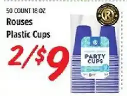 Rouses Rouses Plastic Cups offer