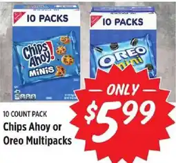 Rouses Chips Ahoy or Oreo Multipacks offer