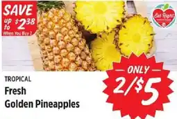 Rouses Tropical Fresh Golden Pineapples offer