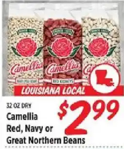 Rouses Camellia Red, Navy or Great Northern Beans offer