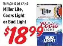 Rouses Miller Lite, Coors Light or Bud Light offer