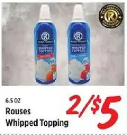 Rouses Rouses Whipped Topping offer