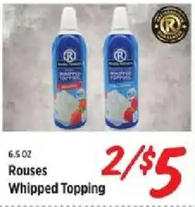 Rouses Whipped Topping
