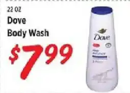 Rouses Dove body wash offer