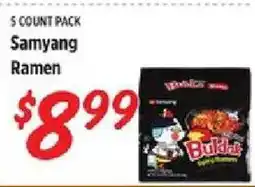 Rouses Samyang Ramen offer