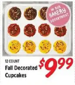 Rouses Fall Decorated Cupcakes offer