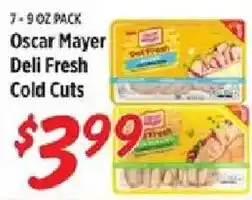 Rouses Oscar Mayer Deli Fresh Cold Cuts offer