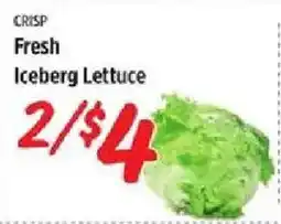 Rouses Fresh Iceberg Lettuce offer