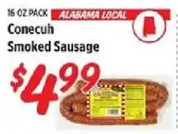Rouses Alabama Local Conecuh Smoked Sausage offer
