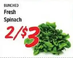 Rouses Bunched Fresh Spinach offer