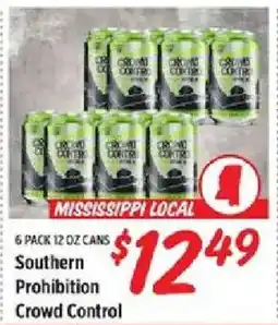 Rouses Southern Prohibition Crowd Control offer