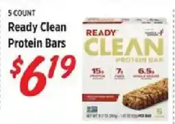 Rouses Ready Clean Protein Bars offer