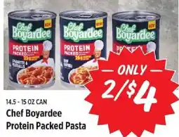 Rouses Chef Boyardee Protein Packed Pasta offer