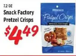 Rouses Snack Factory Pretzel Crisps offer