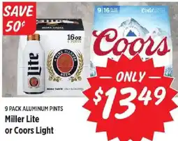 Rouses Miller Lite or Coors Light offer