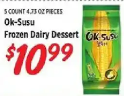 Rouses Ok-Susu Frozen Dairy Dessert offer